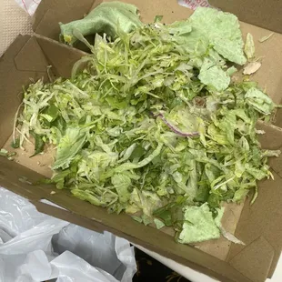 Salami wrap should be called a lettuce wrap. A ton of lettuce and onions I didn't order.