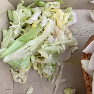 This lettuce does not look fresh to me at all