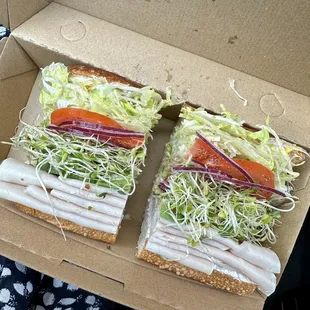 Turkey Tuna, Avocado &amp; Sprouts