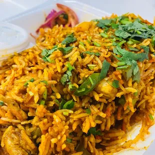 Incredible Chicken Biryani.