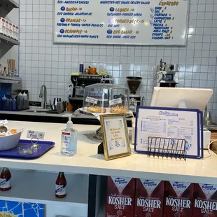 sushi and sashimi, interior