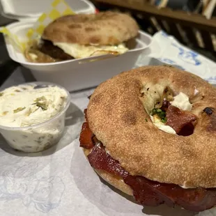 Bacon Bialy