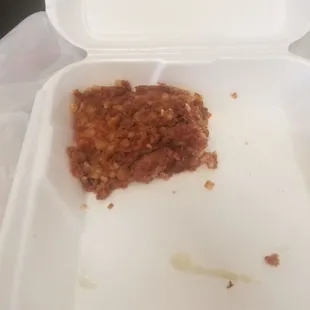 Double order of corned beef hash.. $9.90...ugh, duped again.