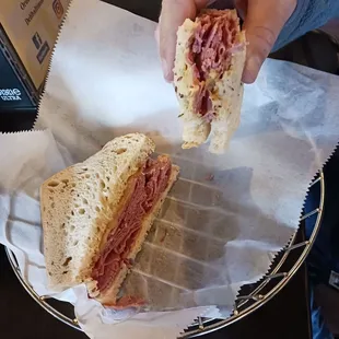 Corned beef on rye