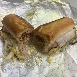 Daily special-Roasted turkey with provolone