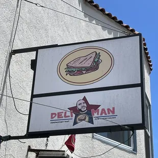 The Deli Man sign!