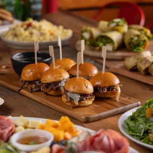 Sliders  Sandwiches (Sliders are greater than sandwiches... and cuter)