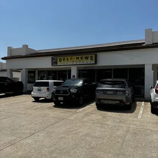  cars parked in a parking lot