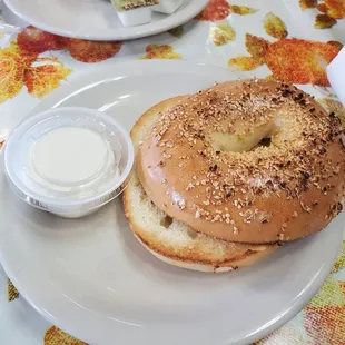Garlic Bagel