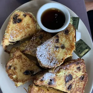 Cinnamon Raisin French Toast Breakfast