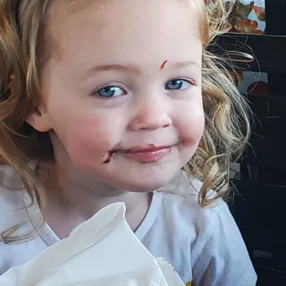 Chocolate Chip Waffle Breakfast