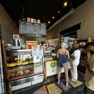 Cafe entrance