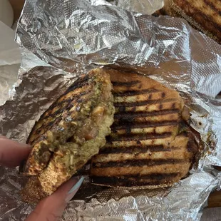 Caprese with Pesto Panini