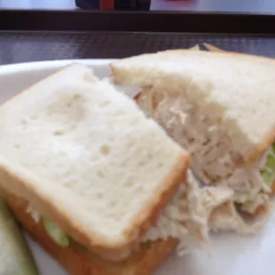 Good old tuna sandwich. Yum