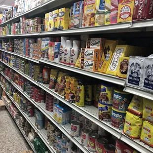a grocery store aisle