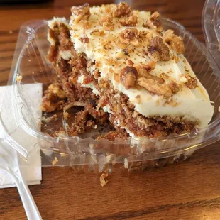 Carrot cake didn&apos;t stand a chance. That&apos;s what you get for being delicious!