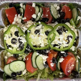 Greek Salad Platter