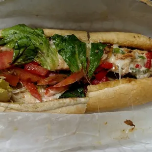 Special: chicken cheese steak with all the fixings!!!
