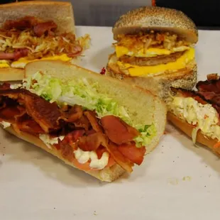 Breakfast, Lunch, Dinner anytime .......