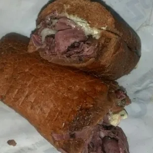 Delivery, NY on French roll