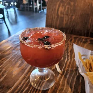 Pomegranate margarita