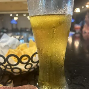 Mexican beers on tap
