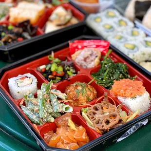 sushi and sashimi, food, sushi, sashimi