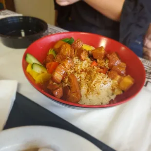 Taiwain style pork rice rice