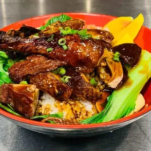 Roast Duck w Rice