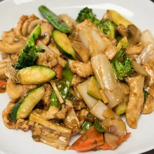 Mixed Vegetables with Chicken