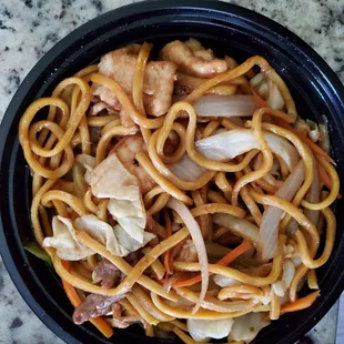 House lo mein via UberEats