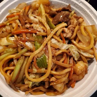 House lo mein via UberEats