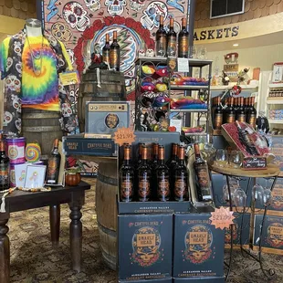a display in a store