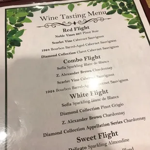 Menu-$5/person. Fun times!