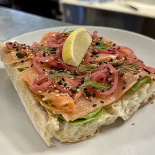 Smoked Salmon Crepe