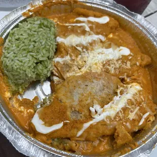 Enchiladas De Pato