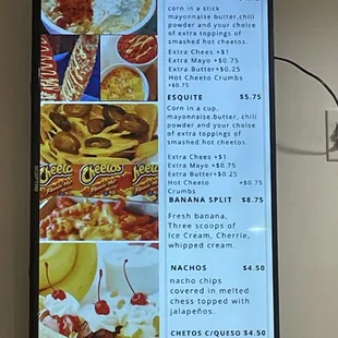 Delicious esquites!! Fresh corn cut off the cob right in front of you