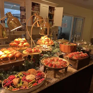 Holiday themed catering