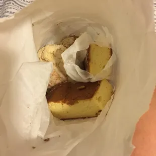 Bag full of pan dulce