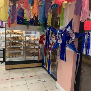a view of a deli counter