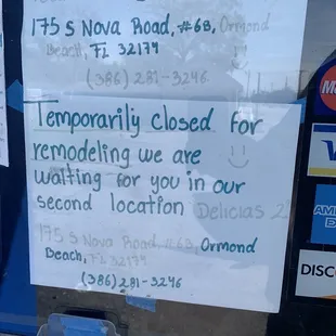 12/2022 this location Temporarily closed.  There's a 2nd location 175 S Nova Road #6B. Ormond beach Fl  (386)281-3246