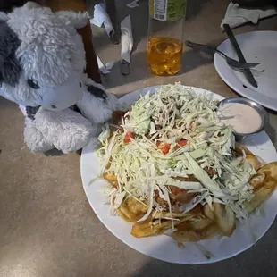 Tostadas Pollo frito Pollo Chuco