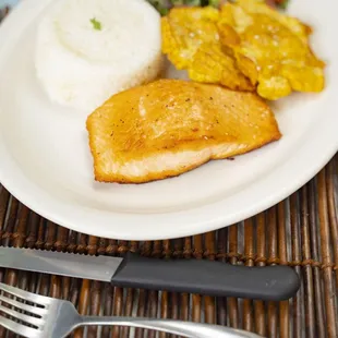 a plate of food