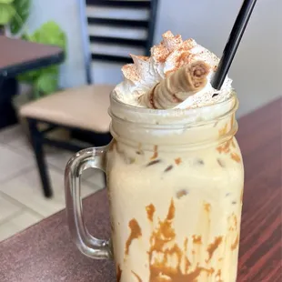 Iced Caramel Latte