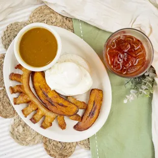 a plate of food