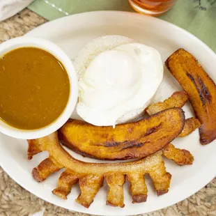 a plate of food
