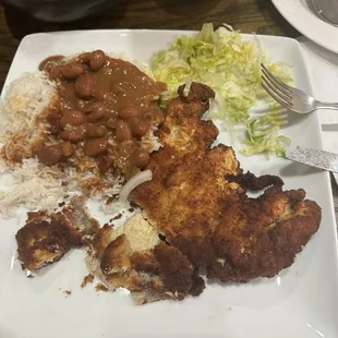 chicken wings and fried chicken, food