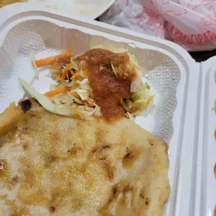Pupusas de chicharron