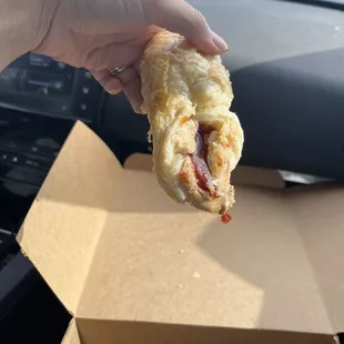 Quesito with Guava and cheese Guava-Cream Cheese Puff Pastry