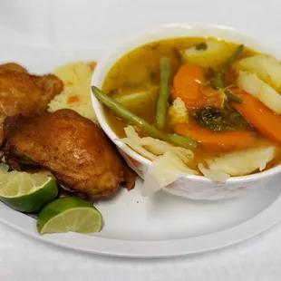 Caldo de gallina